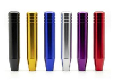 ISO Automobile Car Modified Parts 18cm Colorful Aluminum Alloy Gear Shift Knob