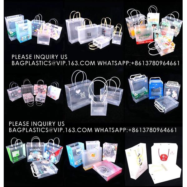 Plastic Hard Handle Bags, Handle Shopping bags, handle shipper, handle gift bags, white handle handy bags