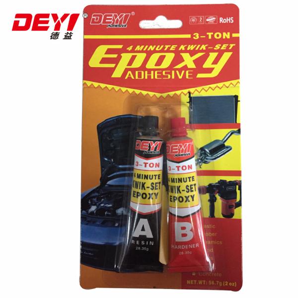 4-MIN Expoxy Resin Black White Gum for Precise and Effective Bonding Construction