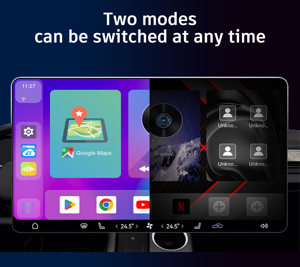 Universal Carplay TV AI Box Android 16 Qualcomm 6115 USB Plug-n-Play