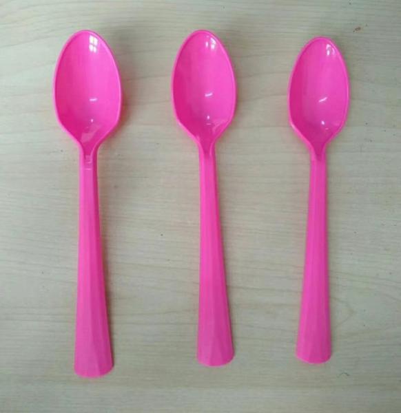 Restaurantes ocidentais do partido do rosa da faca da forquilha da colher do gelado do Pla recicláveis