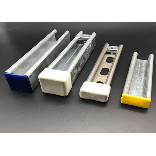 Женщина Pvc крышки конца канала распорки OEM 41x62 белая