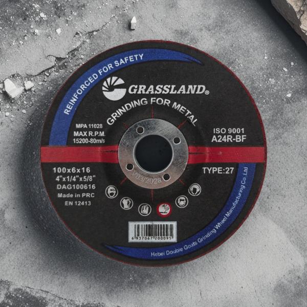 Metal Grinding Discs 100mm Diameter Resin Bonded Wheels Suitable for Angle Grinder in Metal Fabrication and Maintenance