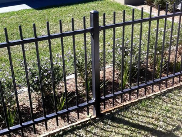 6ft x 8ft Wrought Iron Garden Fence Ornamental  Iron Fence Steel Fence