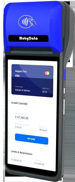 Commercial Android 12 Portable POS Terminal Mobile Payment Terminal Print Receipt
