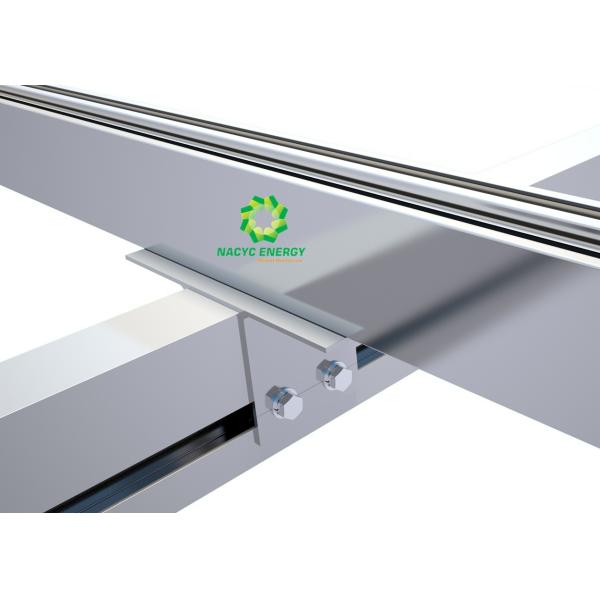 Solar Pv Carport Structures Silver Color Corrosion Resistance With Robust