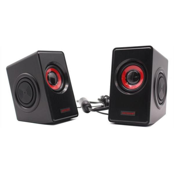 100HZ-18KHZ Desktop Digital Multimedia Speaker 2.0 Powered By USB Loudspeaker 3.5mm