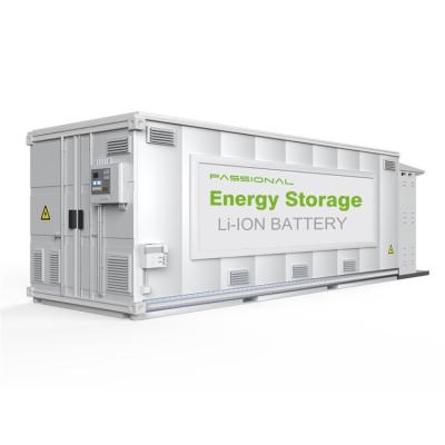 BESS LiFePO4 Battery Energy Storage Station Container 1MWh Outdoor Use