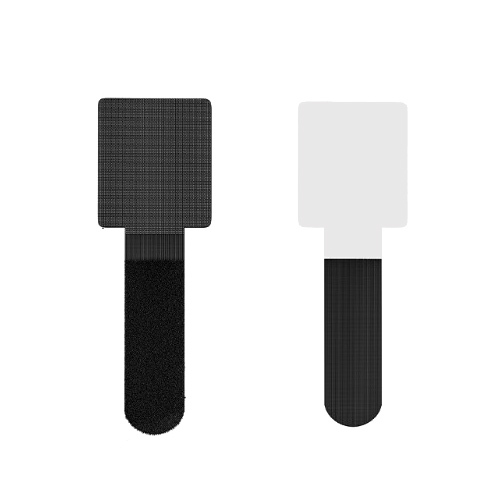 バックルタイプ 粘着フックとループテープ データケーブルと充電ケーブルを貼るための柔軟性