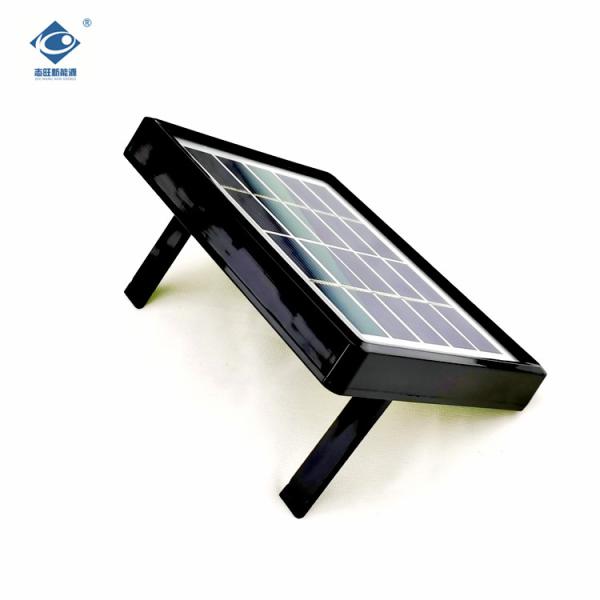 ZW-1.2W-5V Plastic Frame Solar Mobile Charger 1.2W 5V Hot Sale Glass Laminated Solar Panels