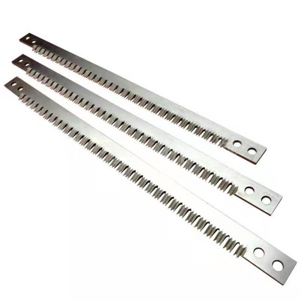 W18Cr4V Packaging Serrated Blade 300*10*3Mm With Excellent Precision
