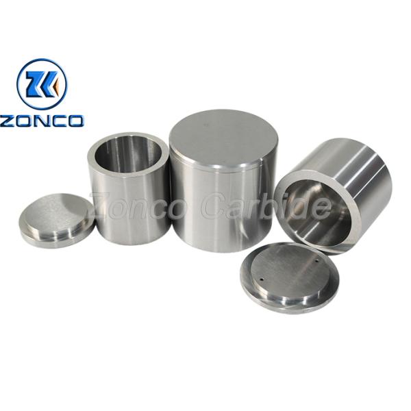 14.5G/CM3 Cemented Carbide Ball Mill Jar 89.5HRA For Planetary Ball Mill