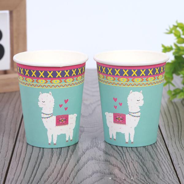 Customizable Disposable Paper Cups 44oz Thickened Printed Logo for Office and Commercial