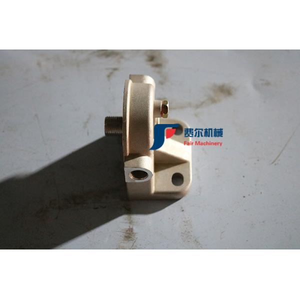 Durable Yuchai Spare Parts Original Fuel Filter Base For Loader Parts