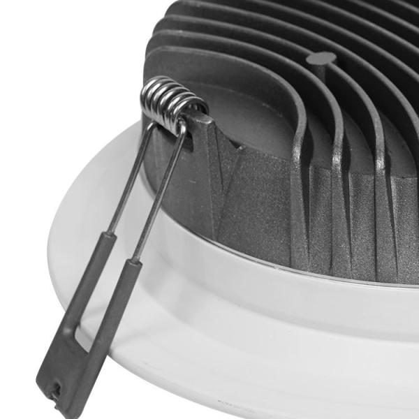 20W Dimmable Led Downlight With 6000K Cutout 220mm For Exhibition and Museum
