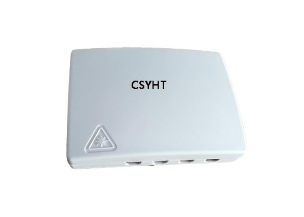 SGS Indoor Wall Mounted 4C ABS PP FTTH Fiber Access Box FTTX White black color