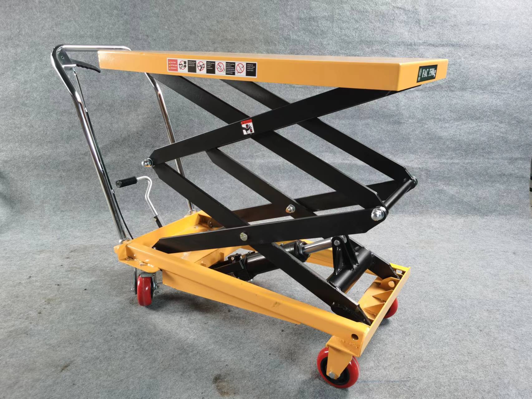 500KG Hydraulic Scissor Lift Table Compact Vertical Lift Table Heavy Load Capacity