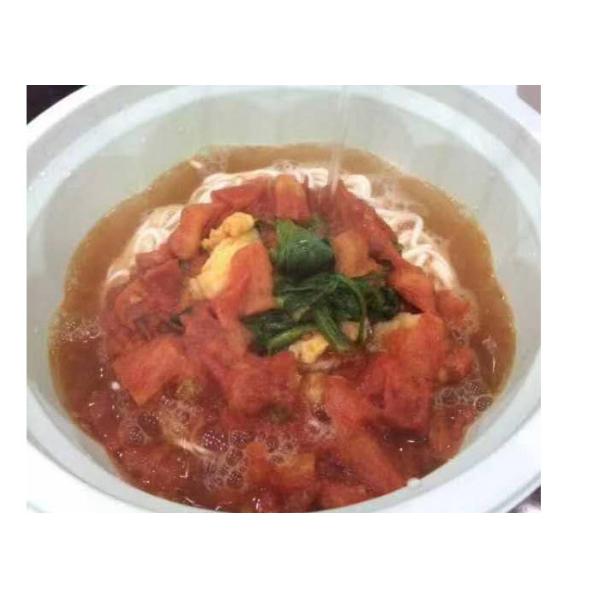 ISO Freeze Dried Non Oil Tomato Egg Instant Noodles