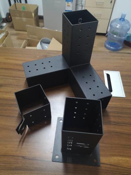 6*6 Coated Post Anchor for Wood Post Support and Square Plate Post Bracket Equipment