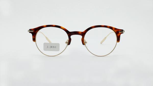 Chic round Acetate metal Lightweight Frame Anti Eyestrain Headache Blue Light Glasses Filter for Women Men
