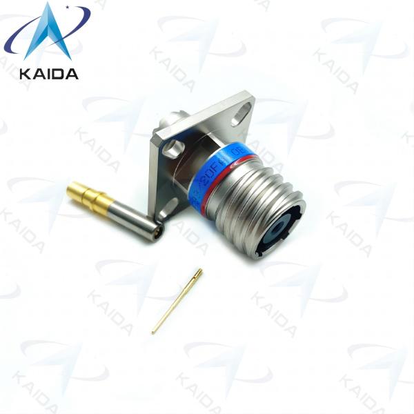 MIL-DTL-38999 Série 3 Conector de recipiente acoplamento roscado 1 Contato D38999/20FA10BN.1 Contato coaxial feminino.