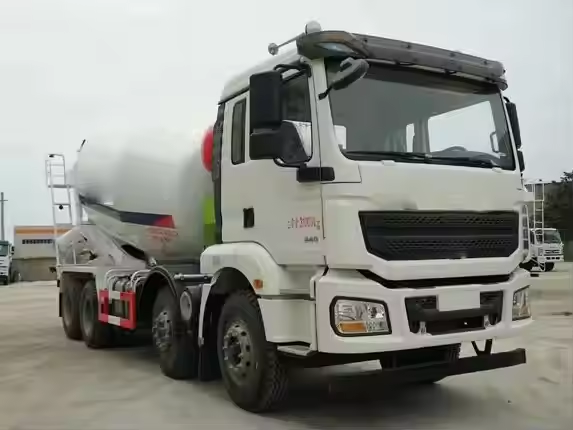 Second Hand HOWO 340HP 2-25cbms 9630*2500*3998mm 16650kg Cement Concrete Mixer Truck