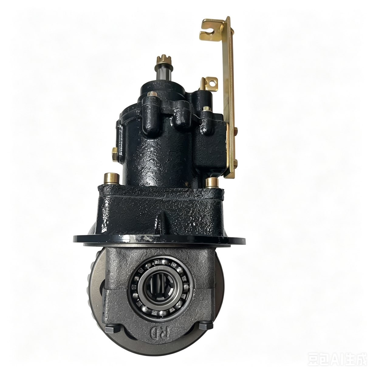 13:37 Tricycle Differential Box Equipped with 6206 Bearing, Heavy Duty Cargo Trike Differential Assembly