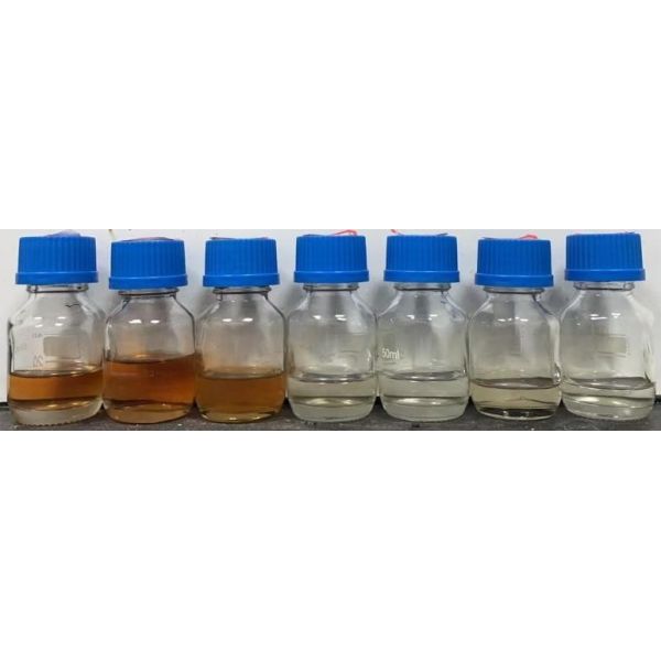 Electrochemical slaughterhouse wastewater treatment equipment. No chemicals are required, no solid waste is generated, and the electrodes do not scale or clog.
