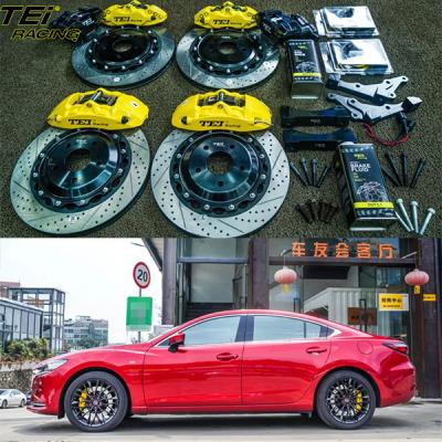Front 6 Piston And Rear 4 Piston Caliper With E-brake Caliper BBK Auto Brake System For ATENZA 19 Inch Rim