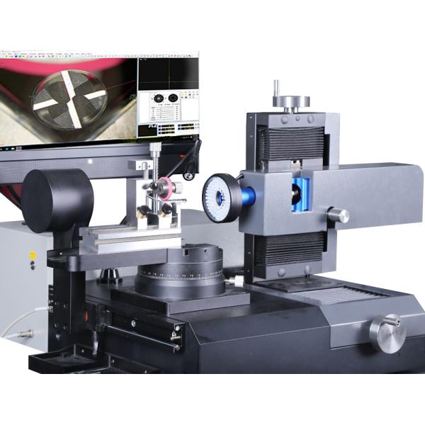 Compact Electronic Power Tool Inspection System for Cutting Tools with Wooden Case Packaging