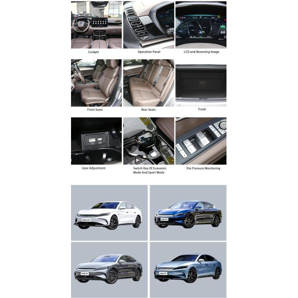 Умный инновационный электромобиль 715 км компактный 5-местный электромобиль BYD Han