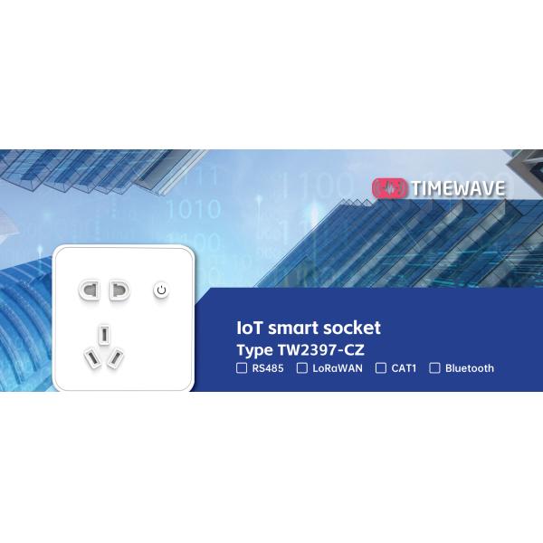 Гнездо IoT прибора контроля расхода энергии TimeWave безопасное умное
