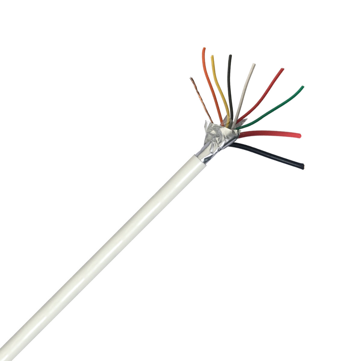 Композитный кабель сигнализации без экрана CCA 6x0.22 мм2 2x0.5 мм2 от Exact Cables