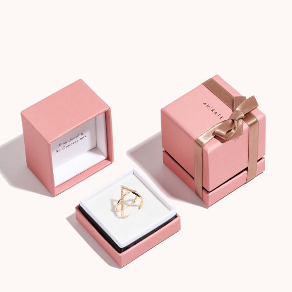 Earring PU Leather Portable Jewelry Case , Ear Stud Travel Jewelry Box