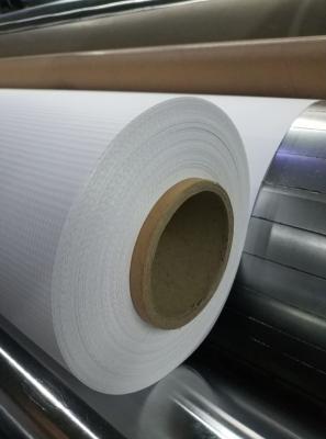 A bandeira laminada 440g do cabo flexível do pvc usa o fio de poliéster de alta qualidade e o filme do PVC, especial projetado para a impressão solvente
