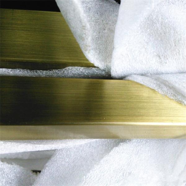 201 304 316L Stainless Steel Square Pipe Colored Lightweight Square Tubing