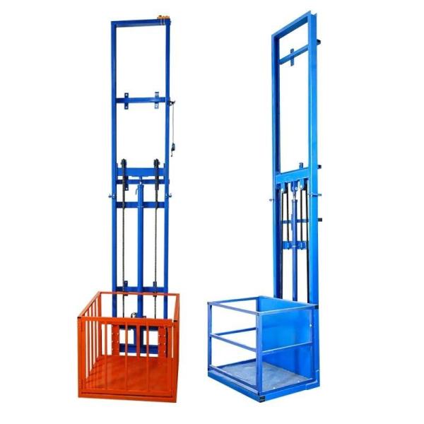3m-10m 500kg Residential Cargo Elevator Hydraulic Vertical Goods Lift