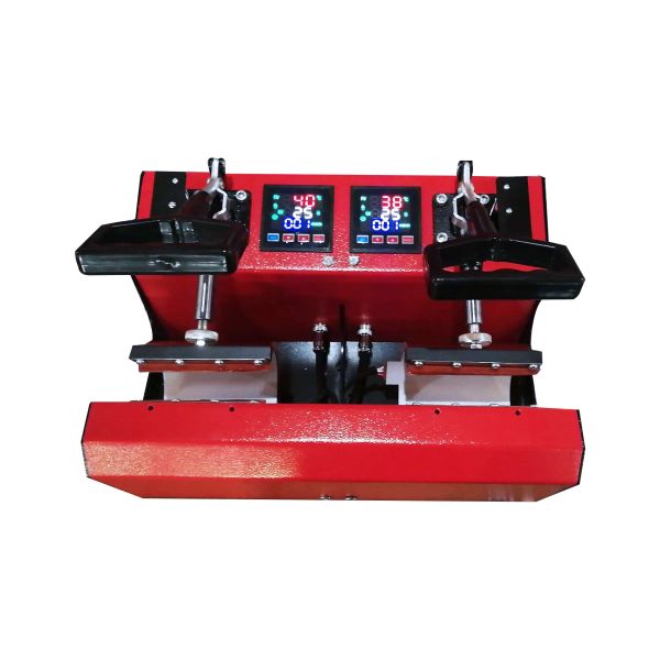 11oz 7.5-9.5 Double Station Automatic Electric Tumbler Heat Press Machine Mug Transfer Printing Equipment