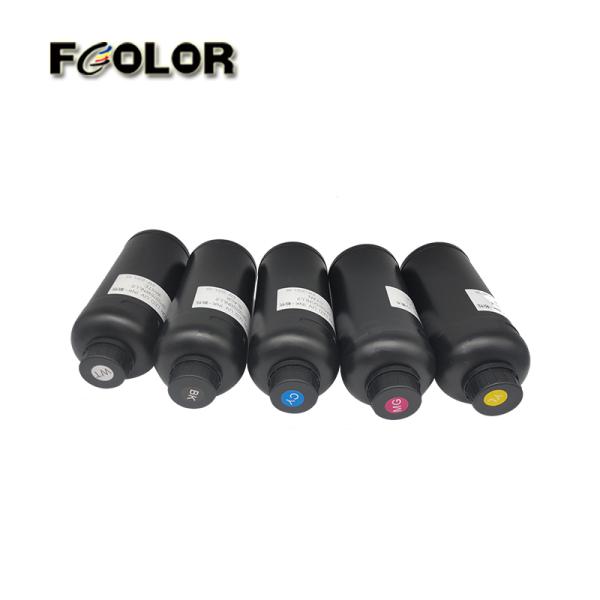 FCOLOR 1000ML High Adhesion Ricoh Gen6 UV Curable Ink for Ricoh Flatbed Print