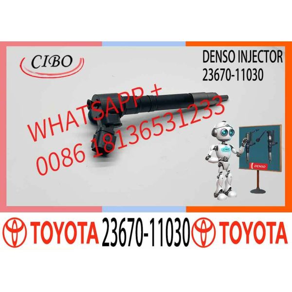 Common Rail Injector 23670-11030 for TOYTA LAND CRUISER PRADO diesel CR Engine Construction Machinery Parts