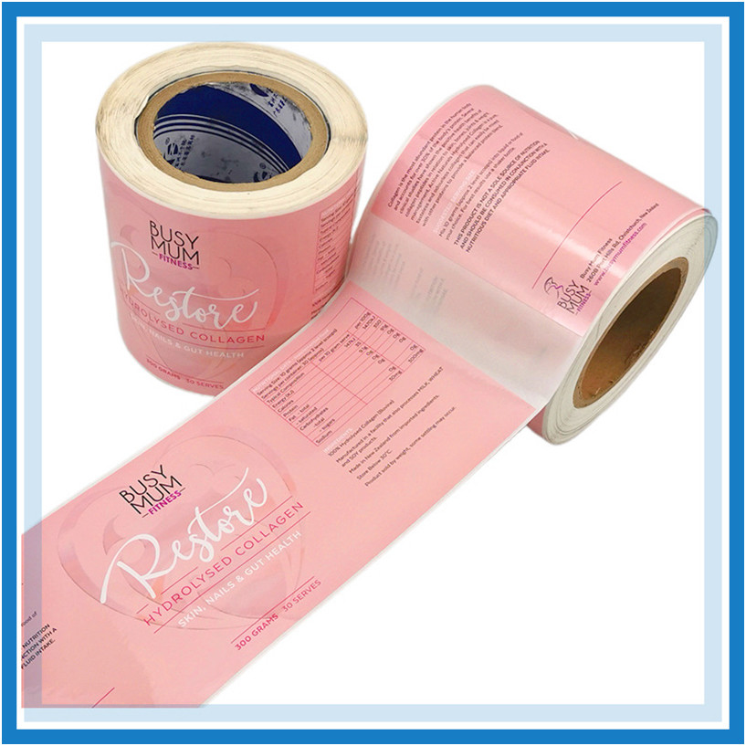 Factory Direct Sales High Durability Direct Sales Custom Corporation Brand Name & Logo Self-adhesive Sticker