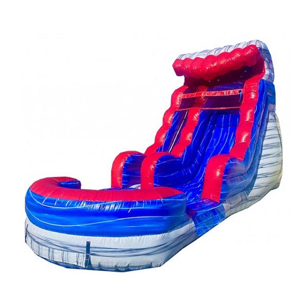 Inflatable Water Slide Lake Kids And Adults Inflatable Games Large Water Slide