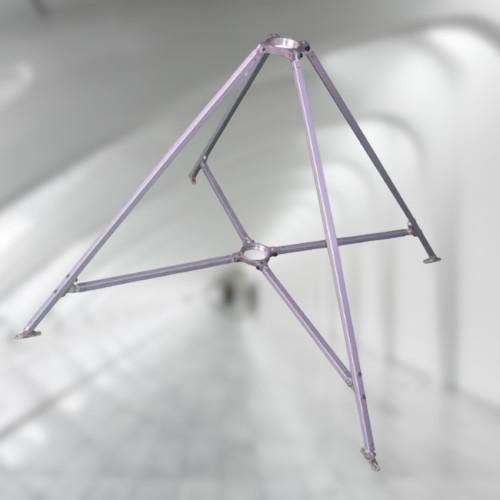6063 Alu 12M 4 Legs CCTV Monitor Pole Portable Antenna Mast Universal Antenna Mast