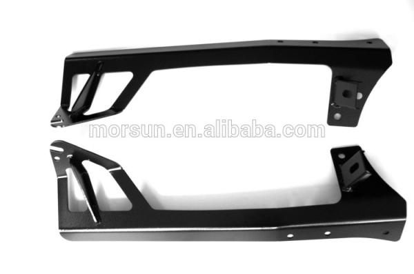 7 inch LED Harley LED Light Bar Brackets Ring Headlight Daymaker For Jeep Wrangler JK