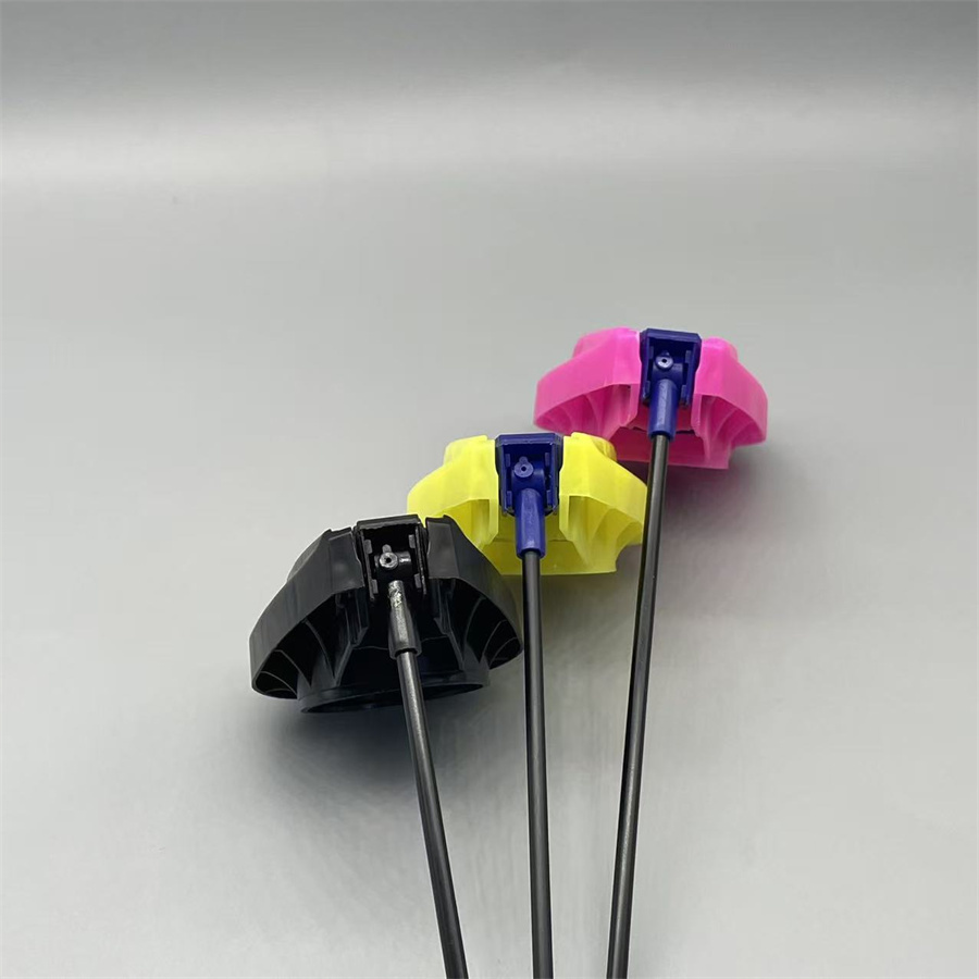 Lockable Lubricant Aerosol Can Valve Actuator, Industrial Aerosol Valve Control Actuator