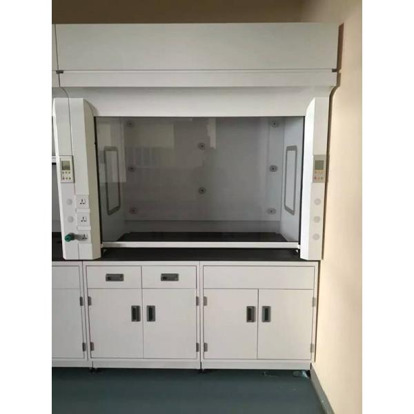 Laboratory PP Fume Hood with PVC Board Window 8 - 10mm Cabinet Door