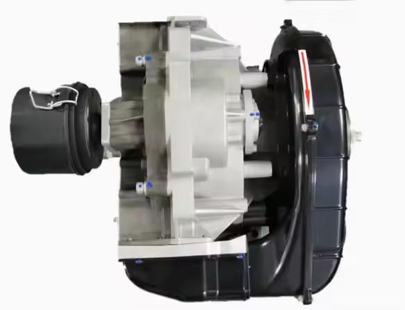 Classe 0 Compresseur d'air à roulement industriel à économie d'énergie sans huile 11 kW Volume d'émission