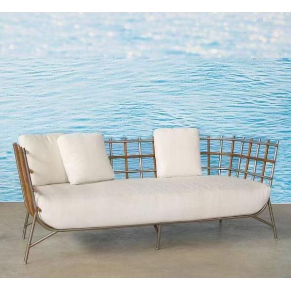 ODM UV Resistent Restaurant Cafeteria Outdoor Seating Dining Chair For Garden Courtyard