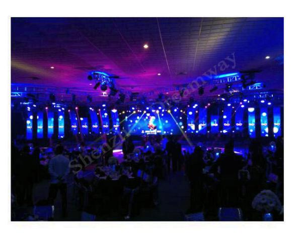 4.81mm Pixel Pitch Outdoor Video Screen Rental SMD2727 Waterproof Cabinet IP65