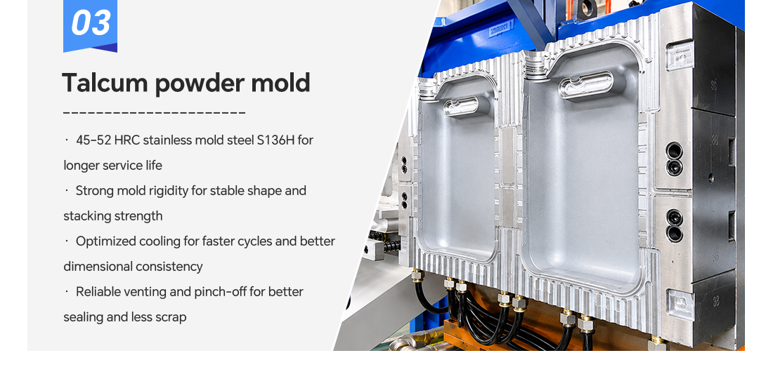 Automatic 5 Liter HDPE Container Making Machine with Long Service Life Extrusion Blow Molding Machine